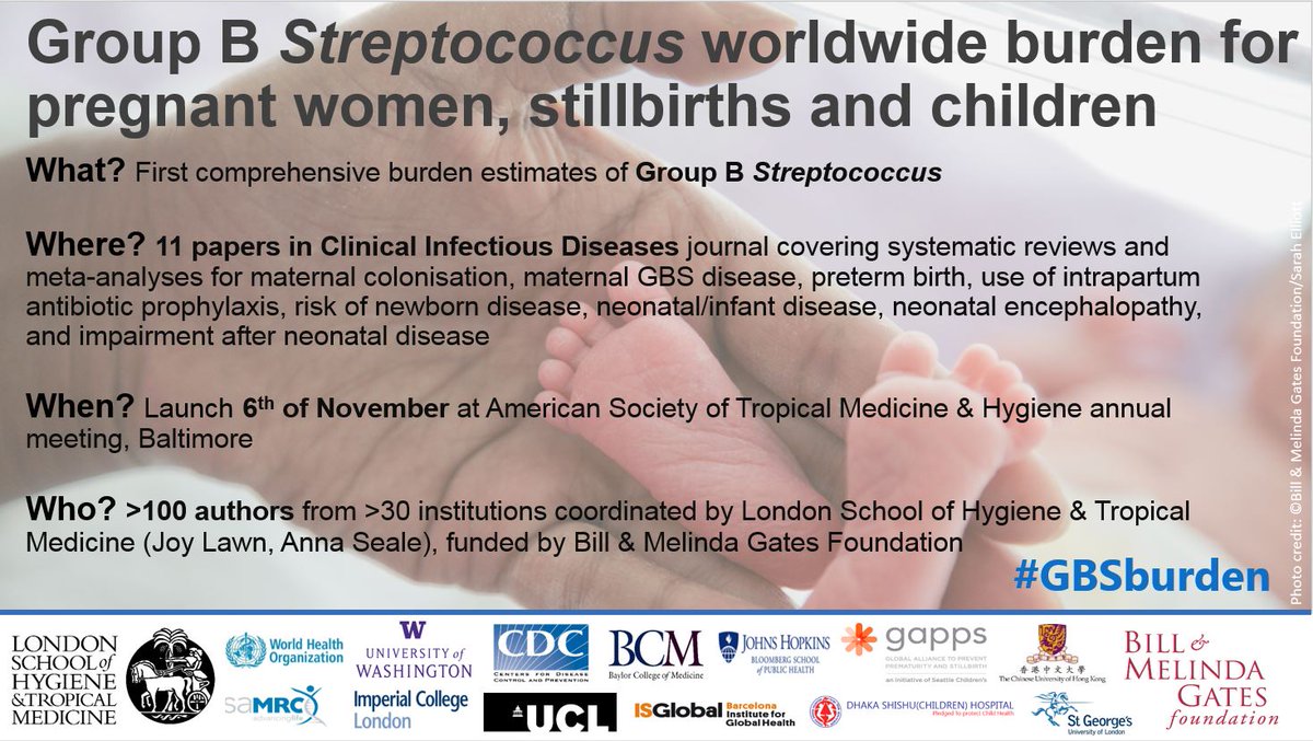 MARCH_LSHTM's tweet photo. 4 days to go until the launch of the #GroupBStrep Series in Clinical Infectious Diseases @IDSAinfo journal on Monday (06/11/17)! If you’re attending @ASTMH join our event here; https://t.co/vsz7BFPzaj and if not, we’ll keep you posted! #GBSburden #GBSSupport #TropMed17 https://t.co/cvNPPZkEs3