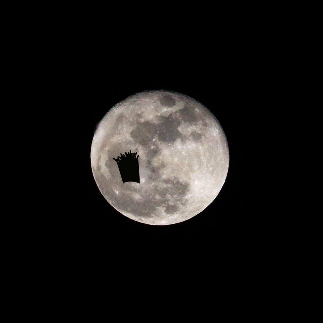 Is the man in the moon really a man tho? Because we're not so sure.