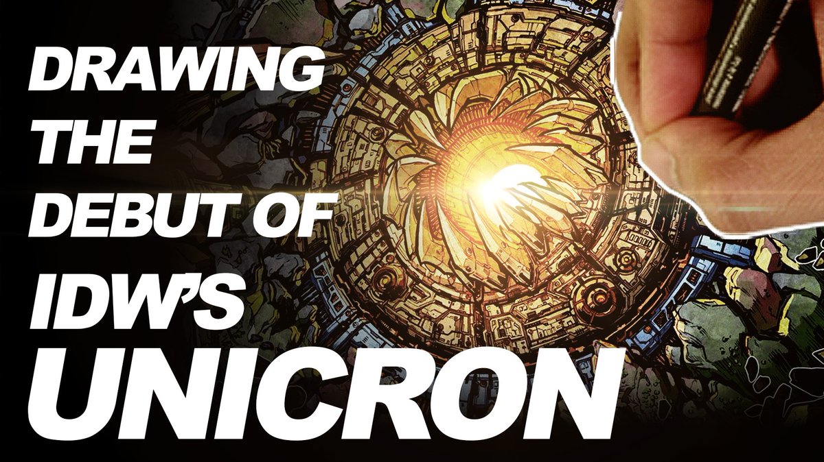 boxofficeartist's tweet photo. Watch me draw the DEBUT of #UNICRON in the #IDW COMICS UNIVERSE!
Watch it here:  https://t.co/SO4eNKCYah https://t.co/qmcU43uW6q