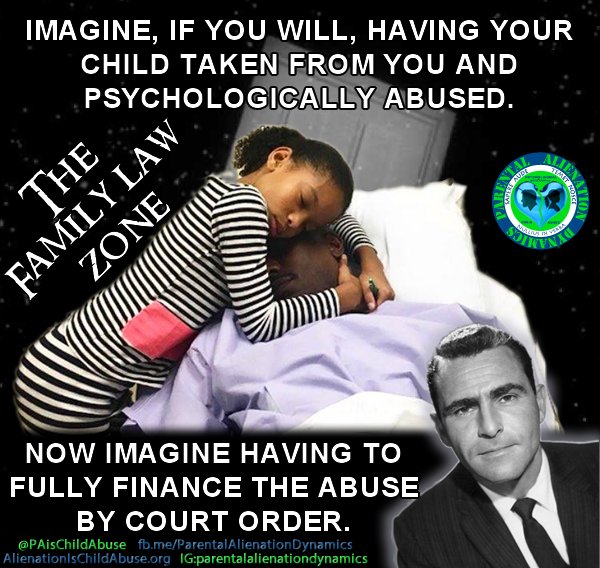 PAisChildAbuse's tweet photo. Now imagine Having to fully finance the abuse by court order. #FamilyBondObstruction #ParentalAlienation #ABPA #BreakTheSilence #Tyrese https://t.co/V3htrbyuWv