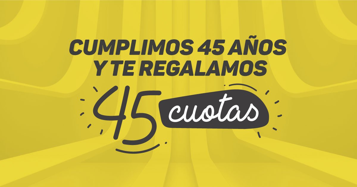 PlanRomboCBA's tweet photo. ¡Quedan pocos días!
Entrá y no perdás la oportunidad de participar por 45 cuotas de #PlanRombo 😎 https://t.co/xC3Afb84b7 https://t.co/fls59UNiVP
