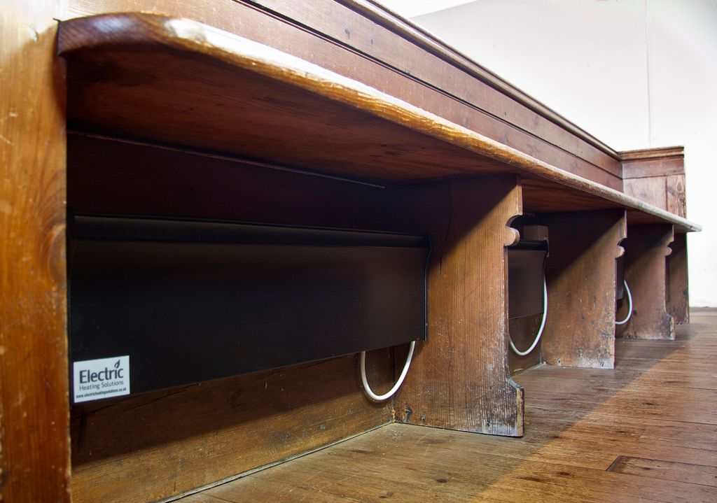elecheatsol's tweet photo. Under pew heating, simple, efficient &amp; cost effective. Looking at this for your church? Freephone 0800 9788571 #keepingthecongregagtionwarm https://t.co/bCC5fOMijo