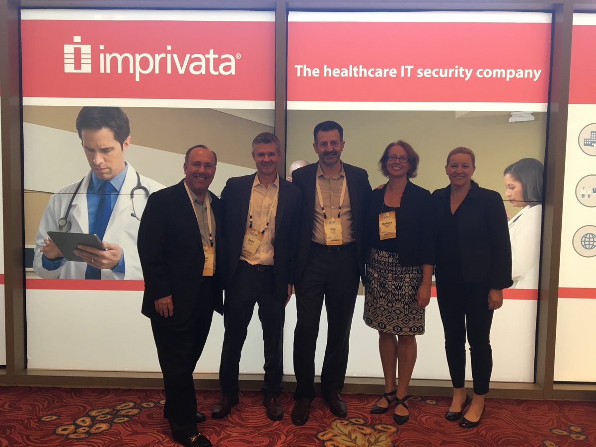 Imprivata's tweet photo. We're excited to be at #CHIME17 this week to celebrate and discuss #healthIT @CIOCHIME https://t.co/XNfqLqprep