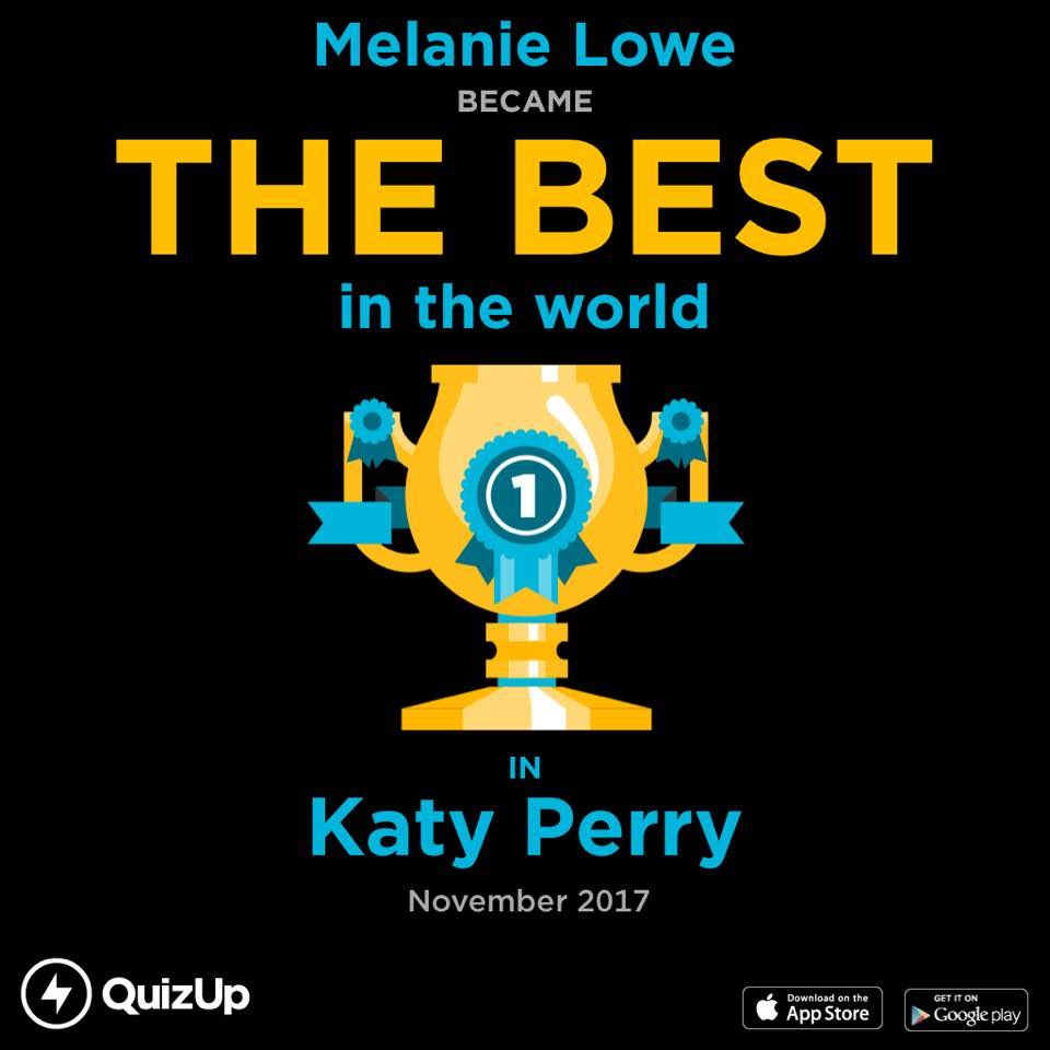 MelanieeLowe's tweet photo. Its only taken numerous hours of hard work, dedication &amp; sleep deprivation. I've made it in life &amp; now know my parents are proud @katyperry https://t.co/jCCAPI4swo