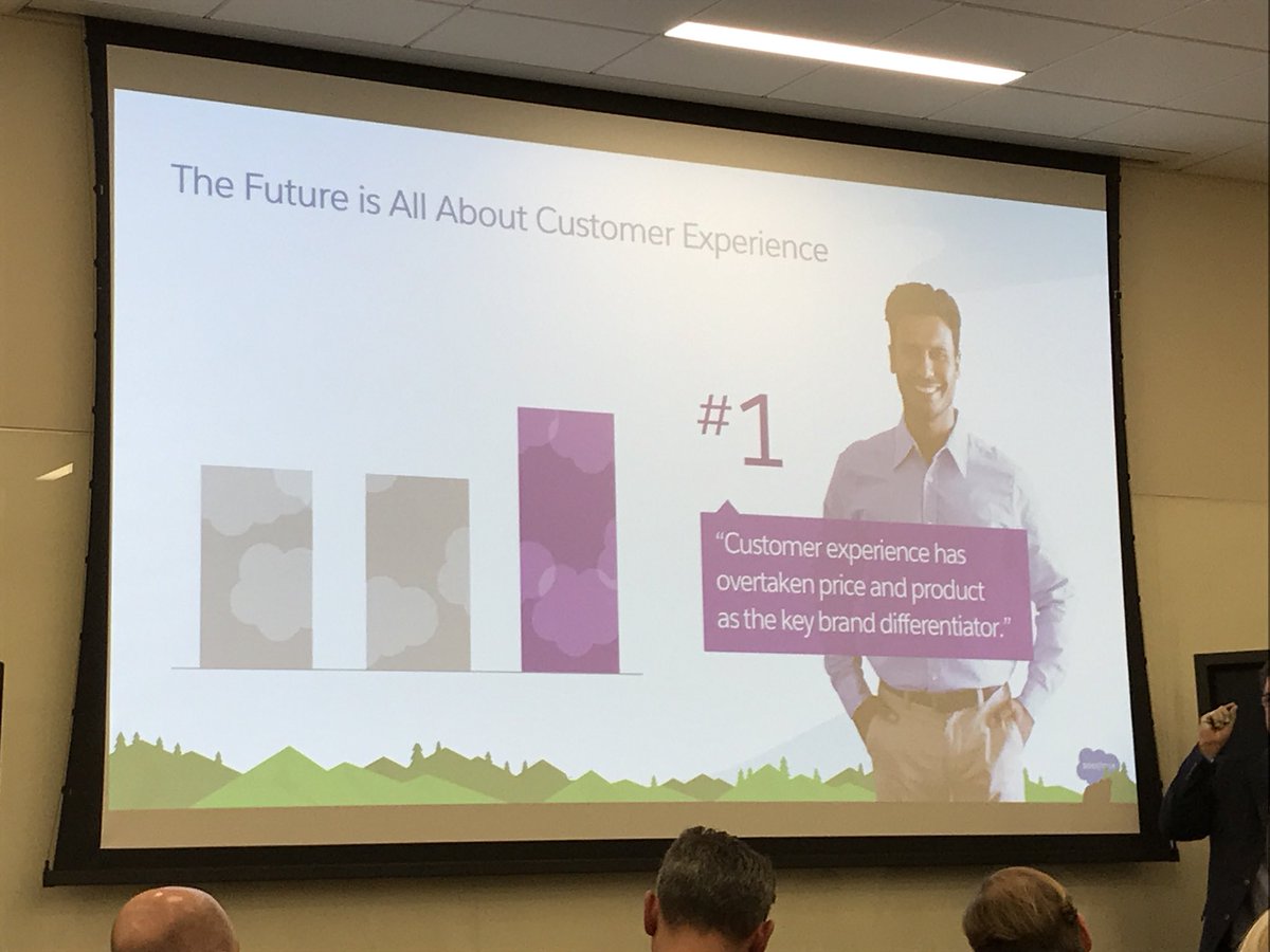 DigitalHenrik's tweet photo. The future is all about customer experiance #salesforce #CustomerExperience https://t.co/WXSBHMKUcn