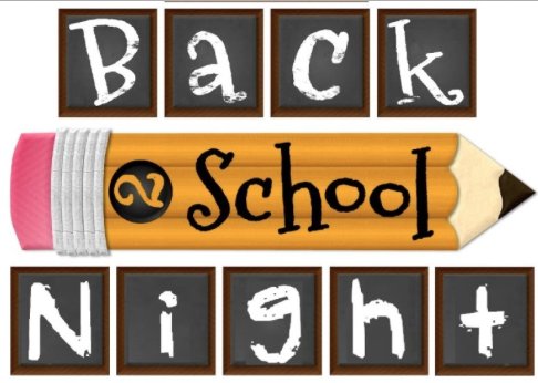 Magowan Back To School Night tonight at 6:30 pm.