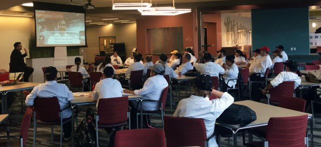 CulinaryQuick's tweet photo. Thank you Matt Nelson @BeARenegadeCook visiting @CulinaryQuick to present Renegade Cooks! #culinaryquickstart https://t.co/ZVdNTtCbGZ https://t.co/LR5DSqIx72