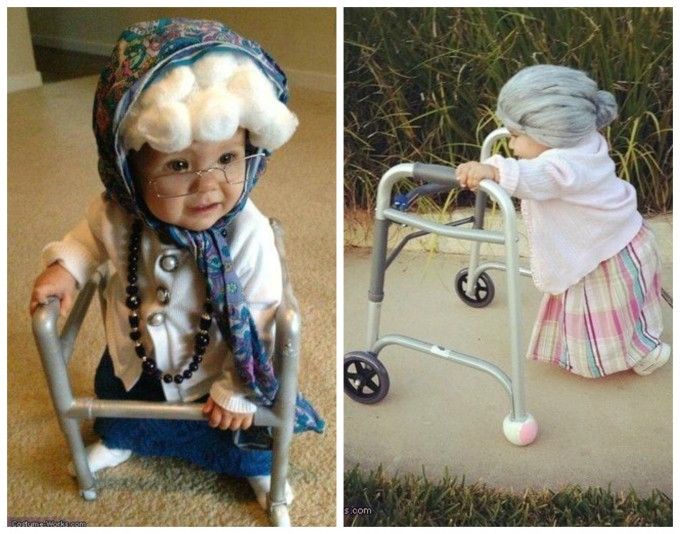 These grandma costumes are amazing. See how adorable she looks
#ThursdayThoughts #Happiest5WordSentence #cute #baby #Grandma #mom