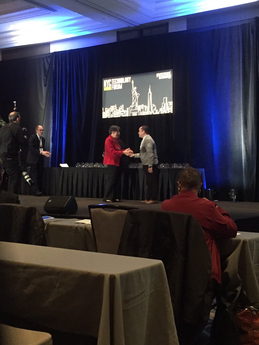 NYCCHR's tweet photo. Very proud of Anthony Castro from our dynamic IT team for receiving a well-deserved #GovTech2017 Excellence in IT Support and Service Award! https://t.co/ZclUTcVjiZ