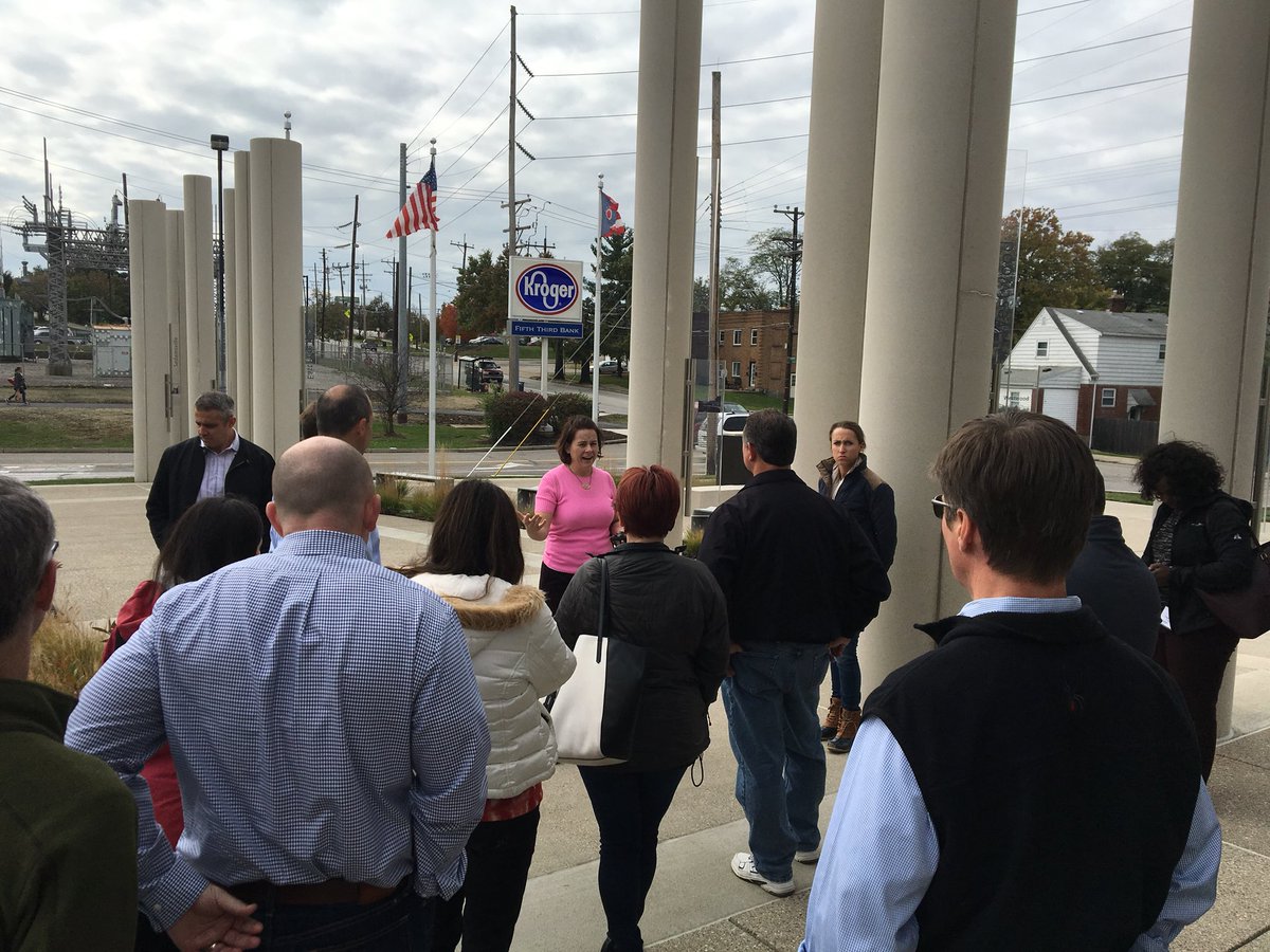 Tour of Cincinnati Police District 3 #NetZeroEnergy #bothshores17