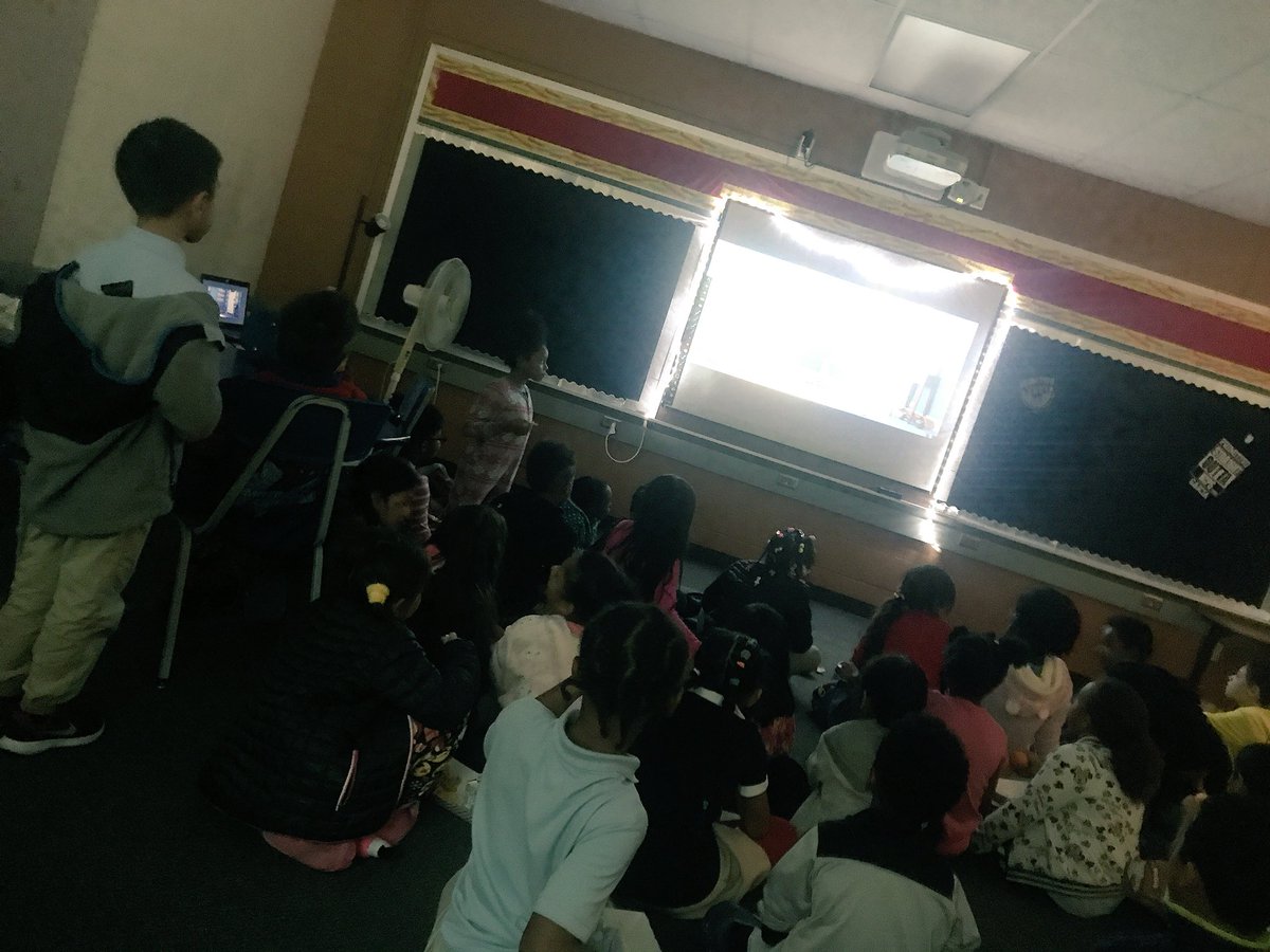 Wrapping up our attendance incentive and it was a hit!!! #netflixandlunch #kcps #builtforthis