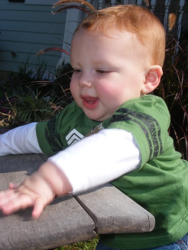 Their baby is getting so big. He’s already 8 months old! <a href="/CoachReidTaylor/">Reid Taylor</a>