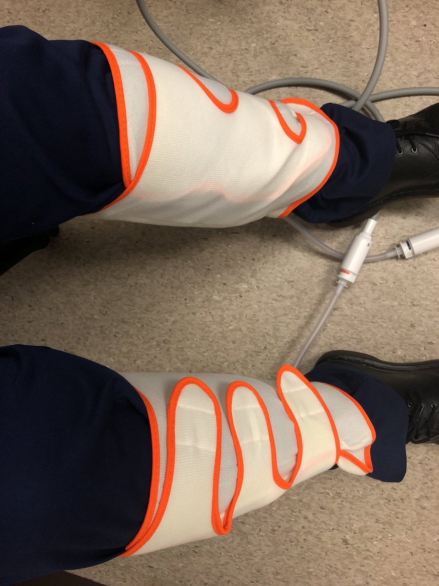 robfub's tweet photo. Don’t knock it till you’ve tried it! #DVTprevention #newtech #flowtron #meddevice https://t.co/bPU2xIStTd