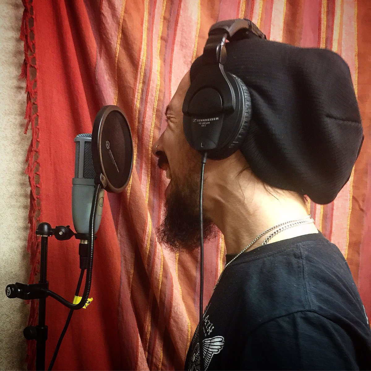cairo_son's tweet photo. Magdy and Ed are #recording vocals on demos of the #newsongs for the #newalbum π€#CairoSon #newmusic #studio #band #London https://t.co/D90wvaAMVO
