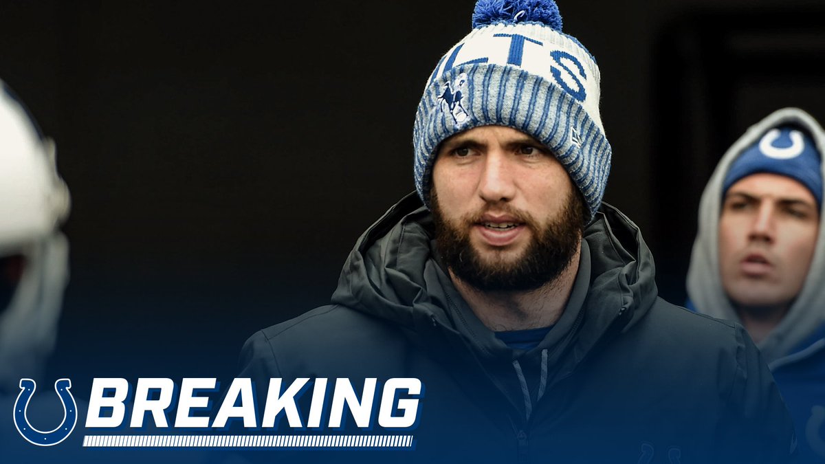 Colts's tweet photo. The #Colts will place Andrew Luck on IR: https://t.co/VcSVoizmqB
GM Chris Ballard press conference to follow shortly. https://t.co/DvXSrSwkuj