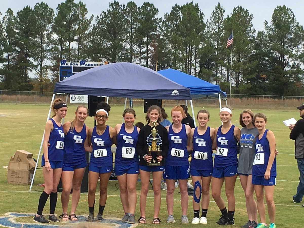 CHHSWildcatUp's tweet photo. Congrats to the Wildcat Girls XC team for finishing 3rd at Sectionals and #MakingState #OakvilleBound #WildcatUp https://t.co/5nQcM8yfmv