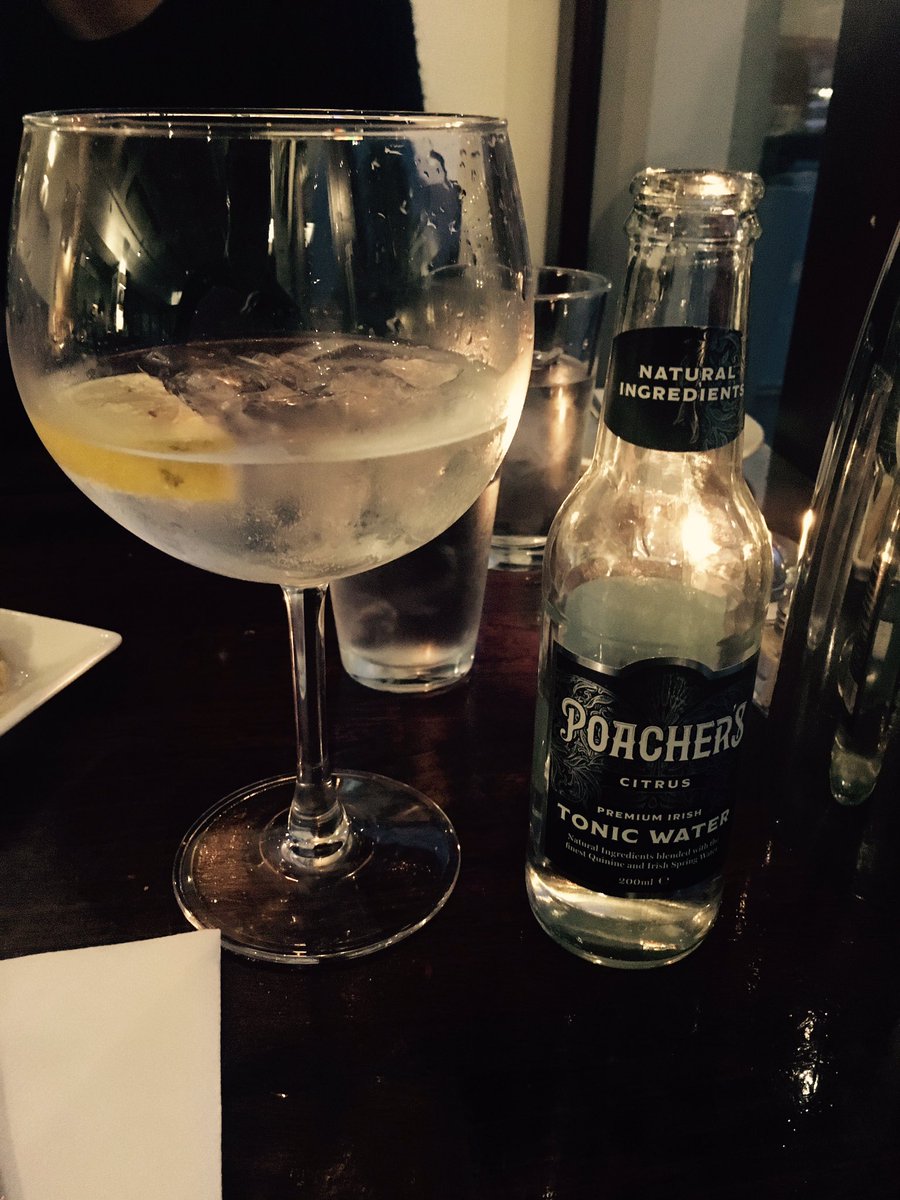 @berthasrevenge with #PoachersTonic in Fishy Fishy Kinsale!