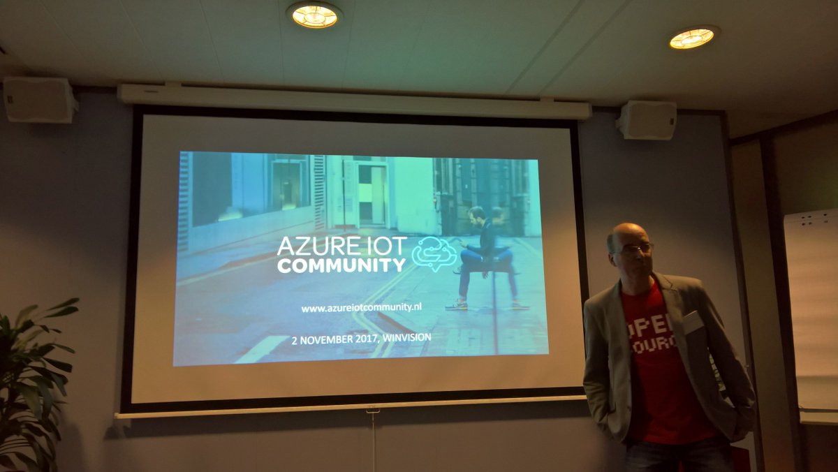 aavdberg's tweet image. Today at #azureiotcommunity in nieuwegein.