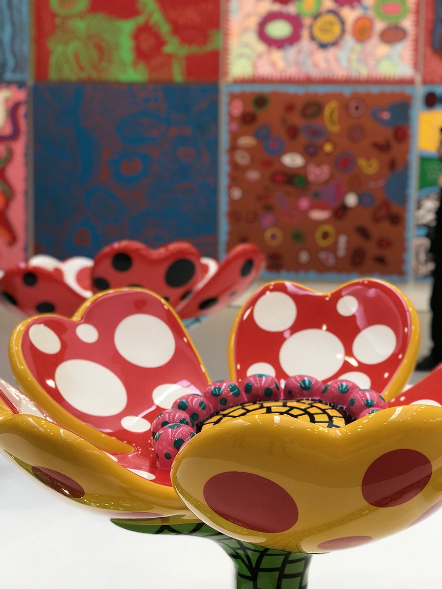 PublicArtFund's tweet photo. #PAFstaffpick 🔴Yayoi Kusama🔴 #FestivalOfLife @davidzwirner ✨ #PAFartist https://t.co/E1P4zz0rQN