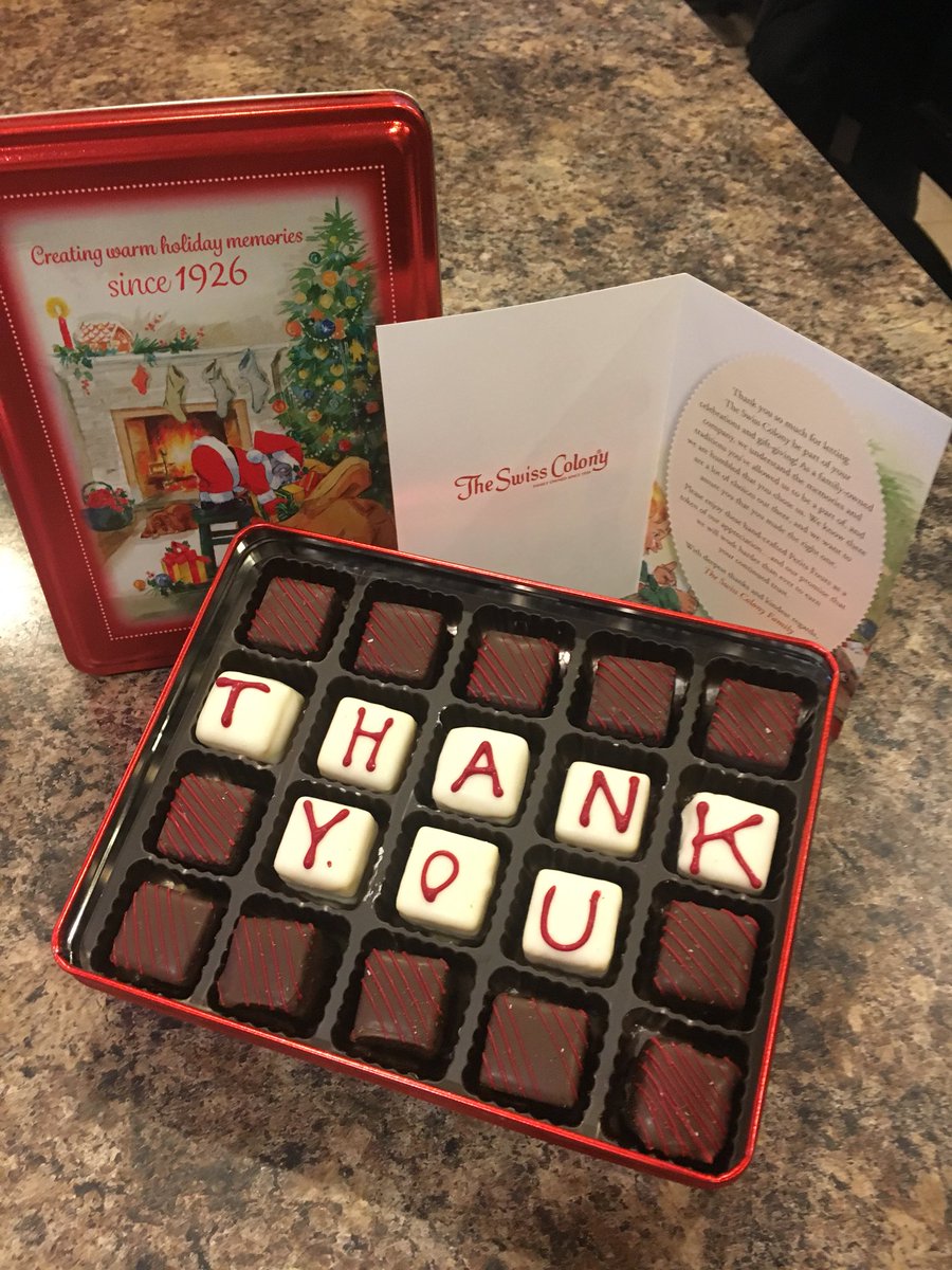 lplotts's tweet image. Thank YOU @TheSwissColony. ❤️