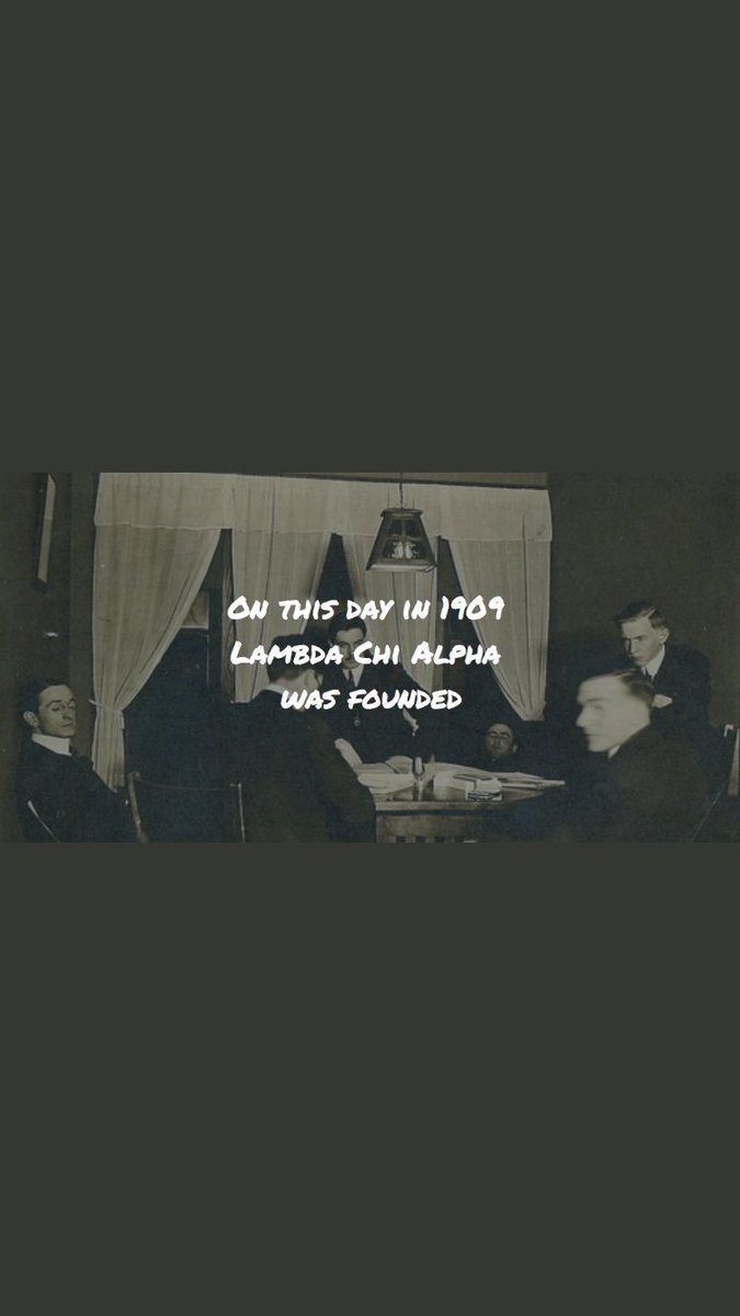 UNCOlambdachi's tweet photo. Happy founders day to all lambda chi brothers around the world 🤘🏻 in Z.A.X. https://t.co/Yw54DfgGK1