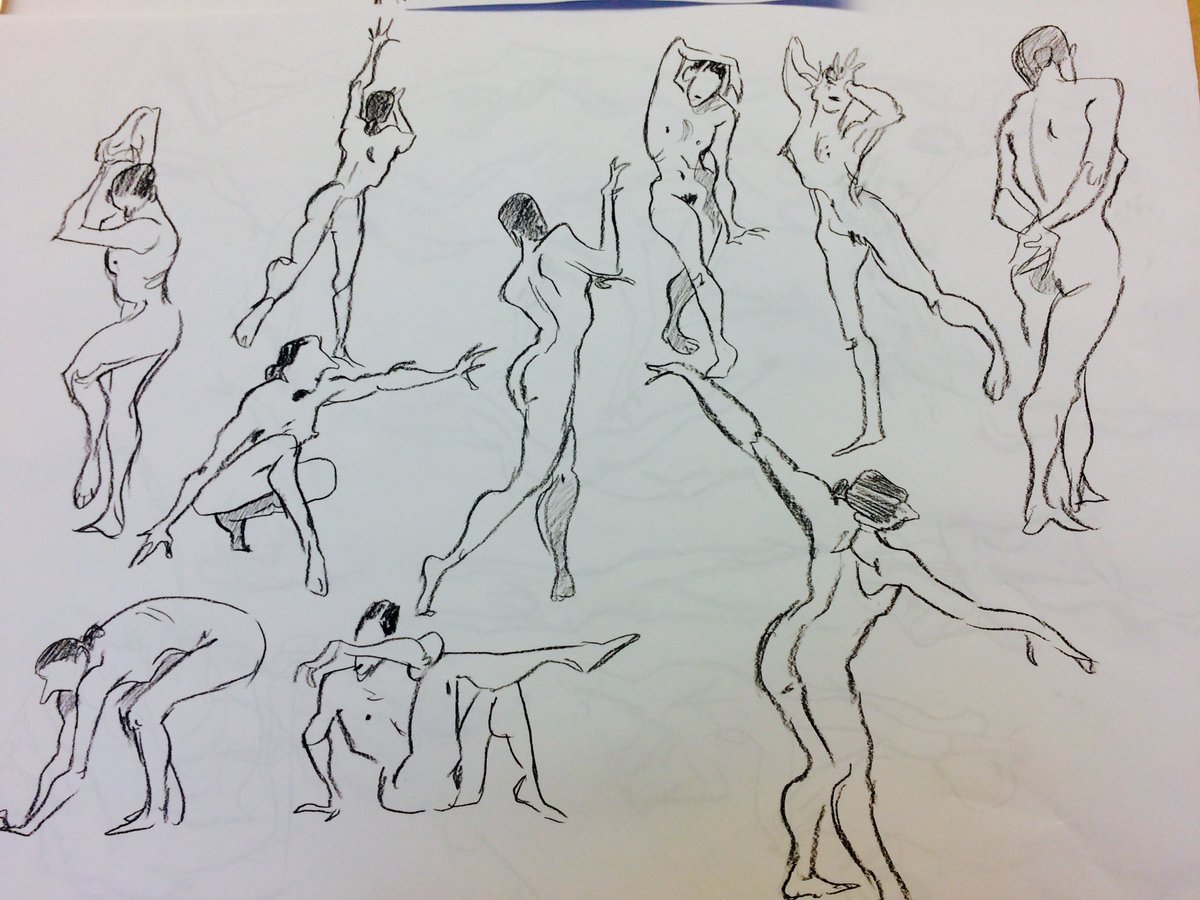usually I never like my life drawings from the morning set but I'm actually kinda feeling it today!