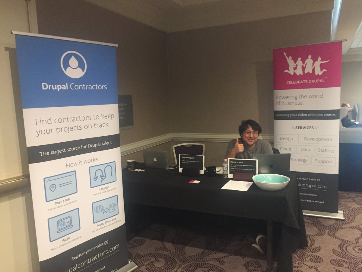 Hanging with my man <a href="/Jawshouamoua/">Joshua Kendall</a> at Dcamp Atlanta ! fun fun at the booth come on down !