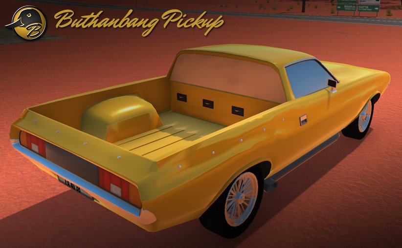 Revheadgame's tweet photo. New Aussie style pickups are coming in the next update. 
#madewithunity #SteamSale #steam #indiegame #pcgaming #racing #indiedev https://t.co/eQWGjo7G1t