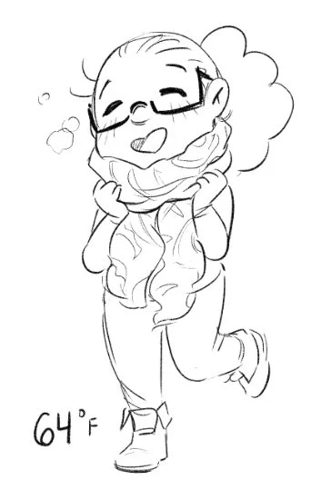 Its not even that cold but its enough for me to wear scarves again :D 