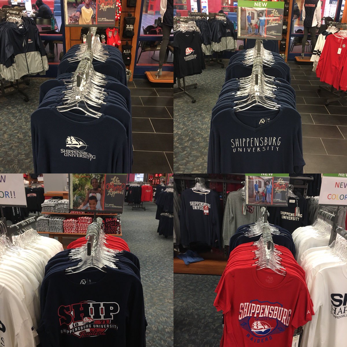 Ship_Bookstore's tweet photo. #lifechangingapparel #AltaGracia @shippensburgU https://t.co/vjpoo1mE61