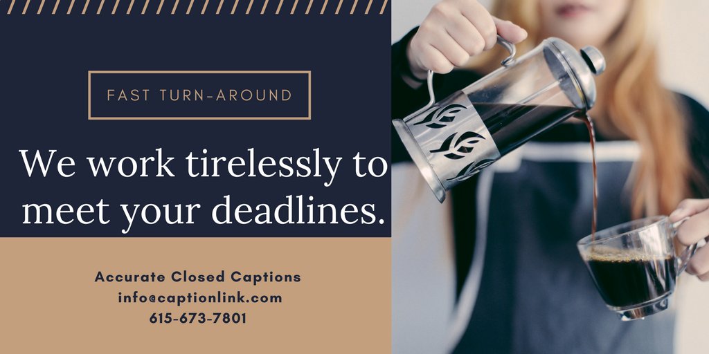 CaptionLink's tweet image. #ThursdayThoughts 
Visit us at CaptionLink.com !