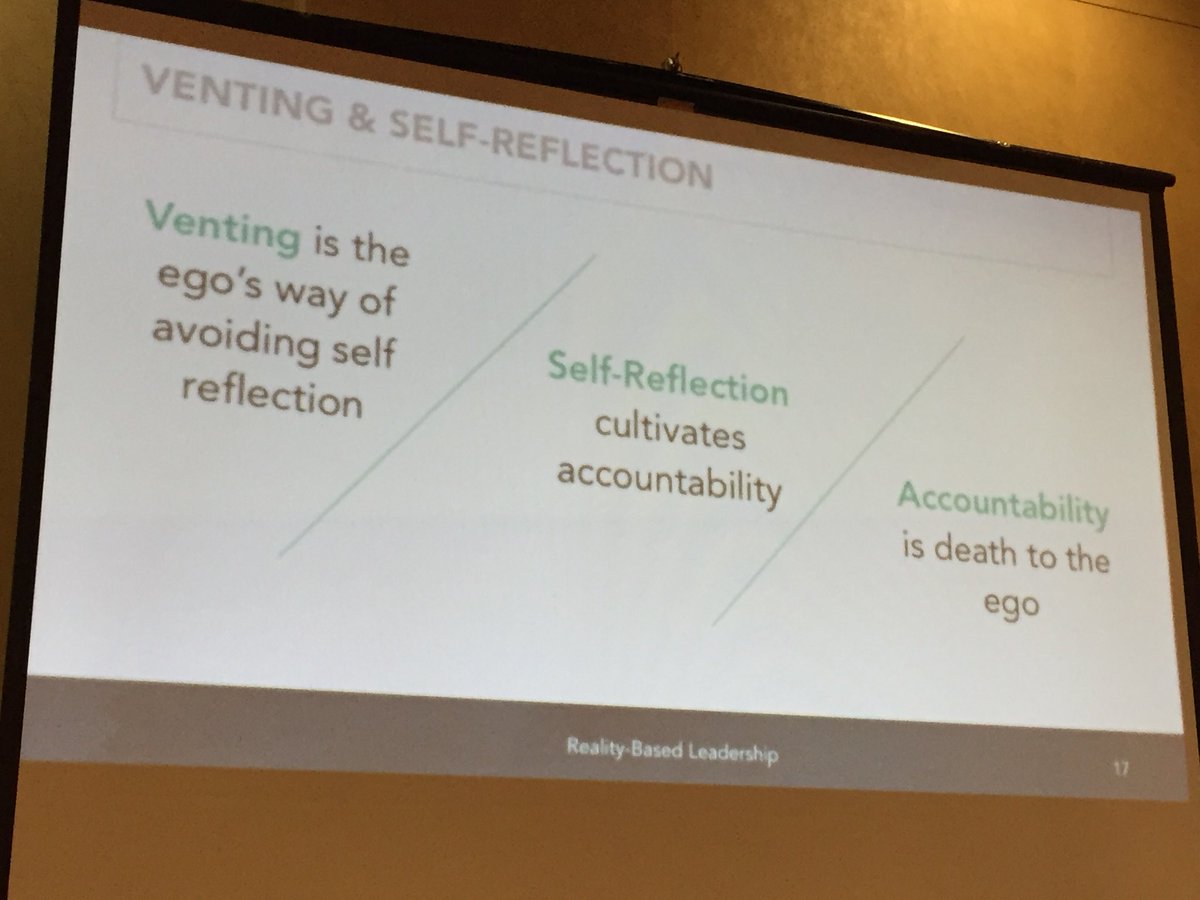 bgsumod's tweet photo. Great insight from @CyWakeman at #THRAC Venting and #Self-Reflection https://t.co/34kyajC0Bw