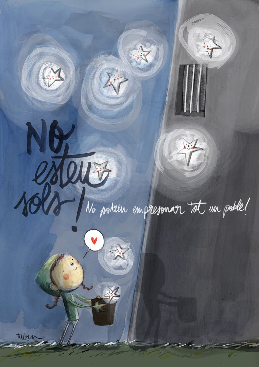 #LlibertatPresosPolítics colze a colze, tothom al carrer!