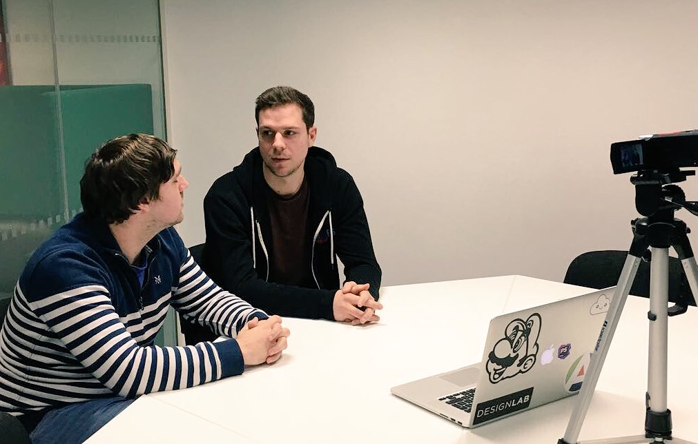IOAcademyUK's tweet photo. Prepping for the 6 oโclock news ๐ฐ
Kidding. Itโs the next episode of #2DevsOnASofa coming soon https://t.co/Owpeto47Wk
