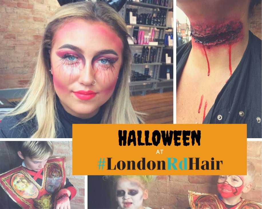 We would like to thank everyone who came to London Rd Hair for our Halloween makeover event! It was a fang-tastic night! 💀