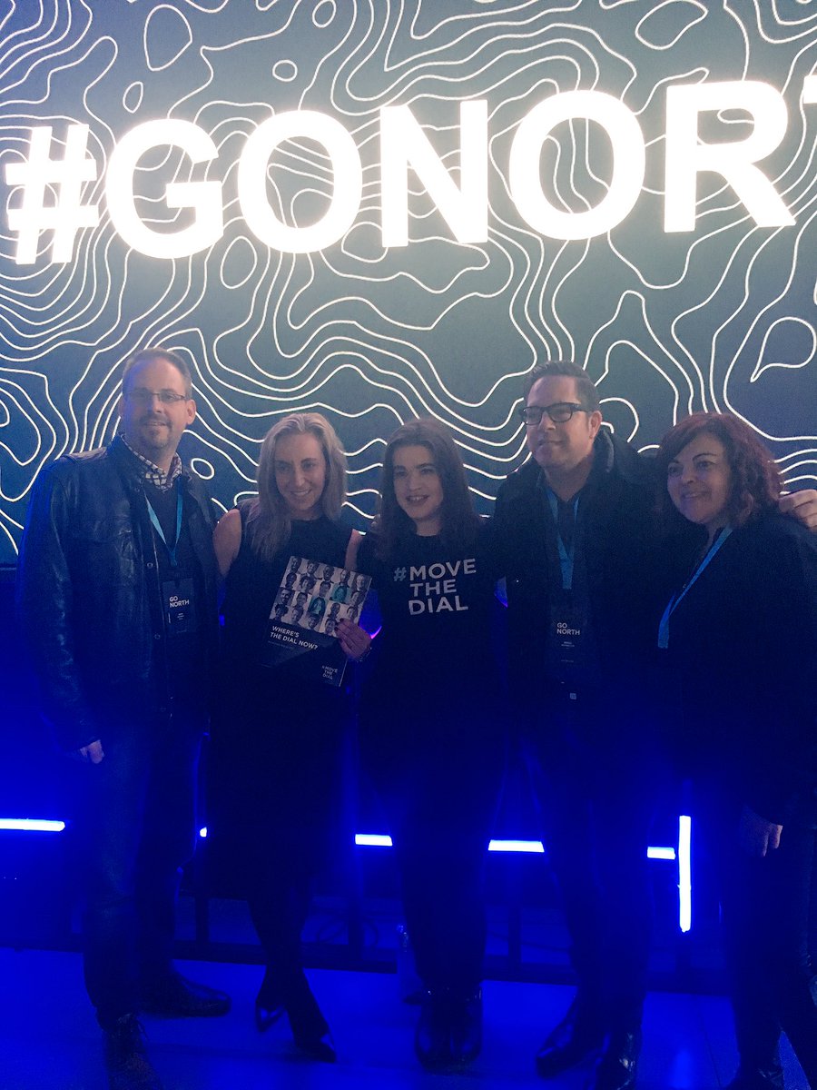 joinmovethedial's tweet photo. We're at #GoNorth17! Come say hi and ask us about our recent report on Canadian #womenintech. 👋 🇨🇦#MoveTheDial https://t.co/dWtdoDcWX8