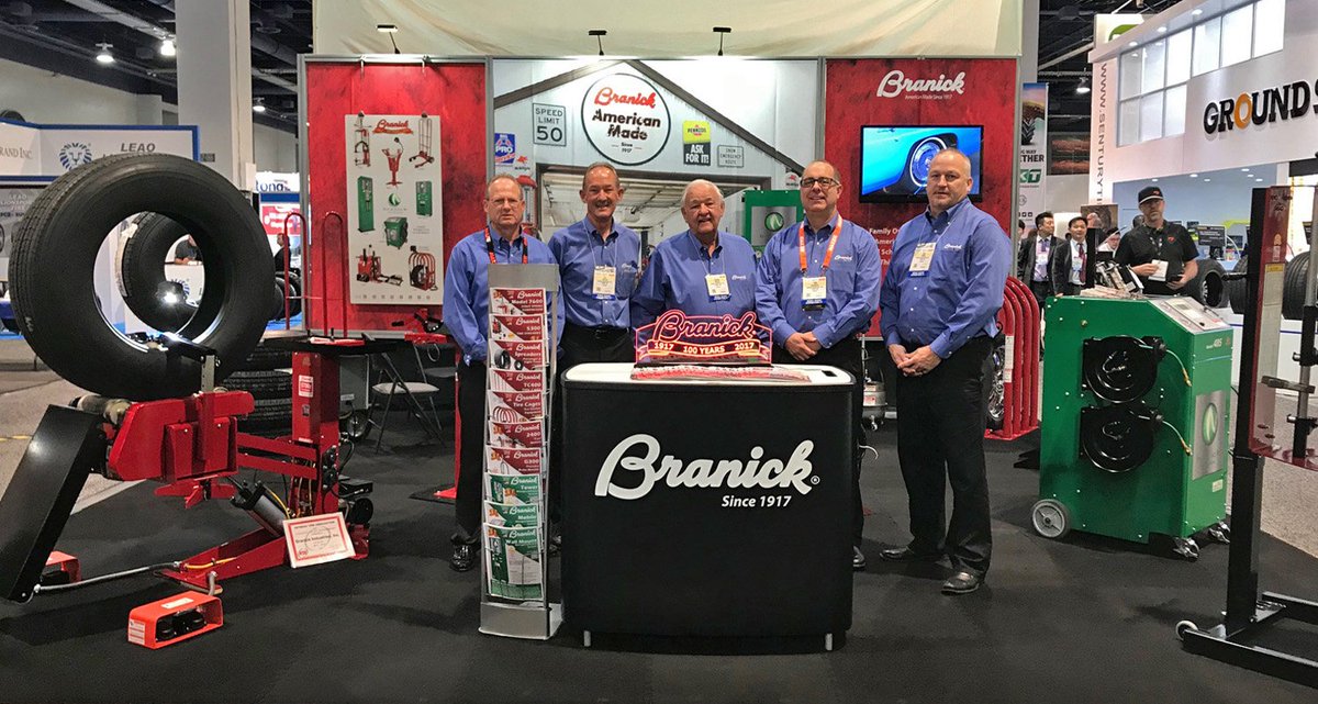 BranickQuality's tweet photo. L-R: Jeff, Pat, Duane, Tom and Cal at @SEMASHOW booth 42193. https://t.co/Eh1CO302hN