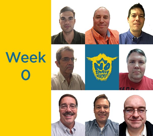 HubbellPowerSys's tweet photo. In honor of #Noshember, a few of our employees used their razors for the last time. May the best beard win! #NoShaveNovember https://t.co/ORRBZBNVqi