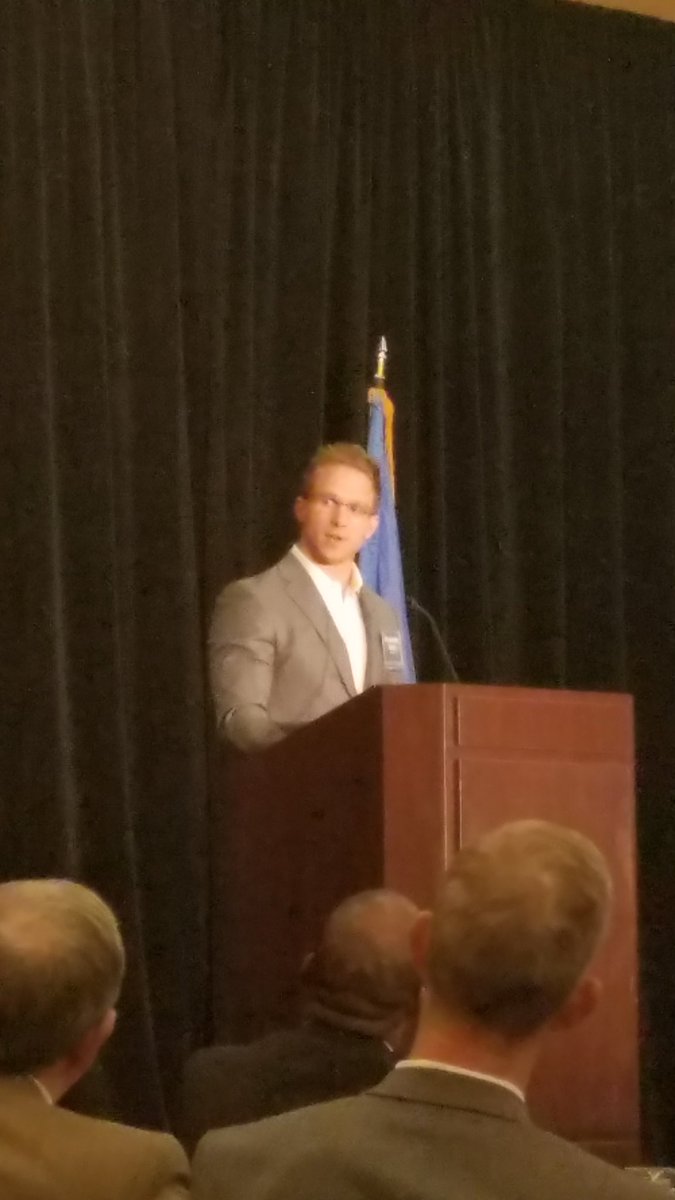 LeeAnnePower's tweet photo. Kenneth Knoll from #WeGoLook sharing at the #govstemsummit about his company and about entrepreneurship and STEM. #ileadstem @TulsaSTEM https://t.co/GT9ZJdmFX5