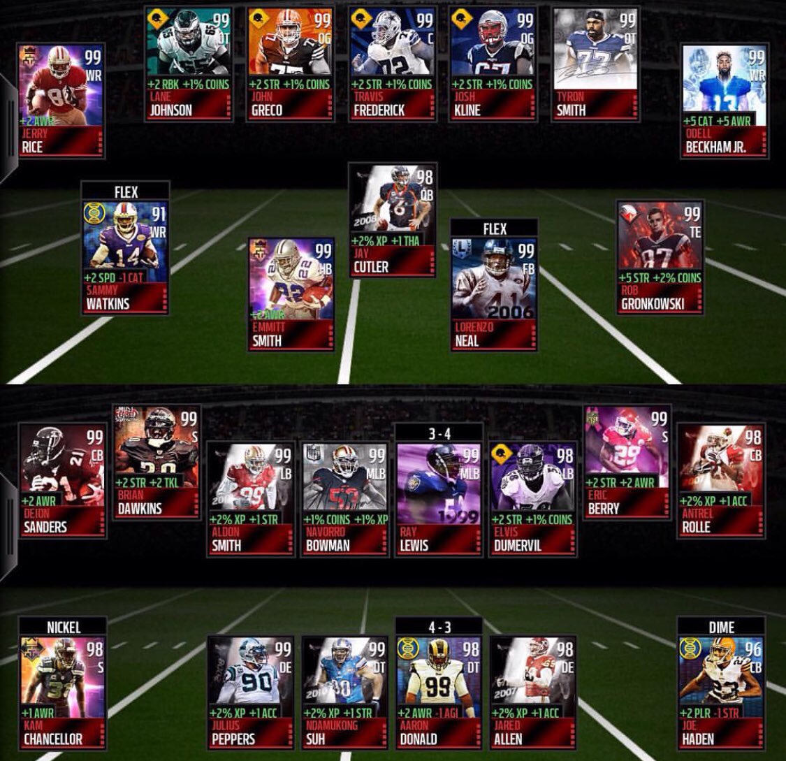jevron2k16's tweet photo. Anyone have a madden mobile team for me? Old vet trying to come back🔥 https://t.co/fmzZ0K6DAl