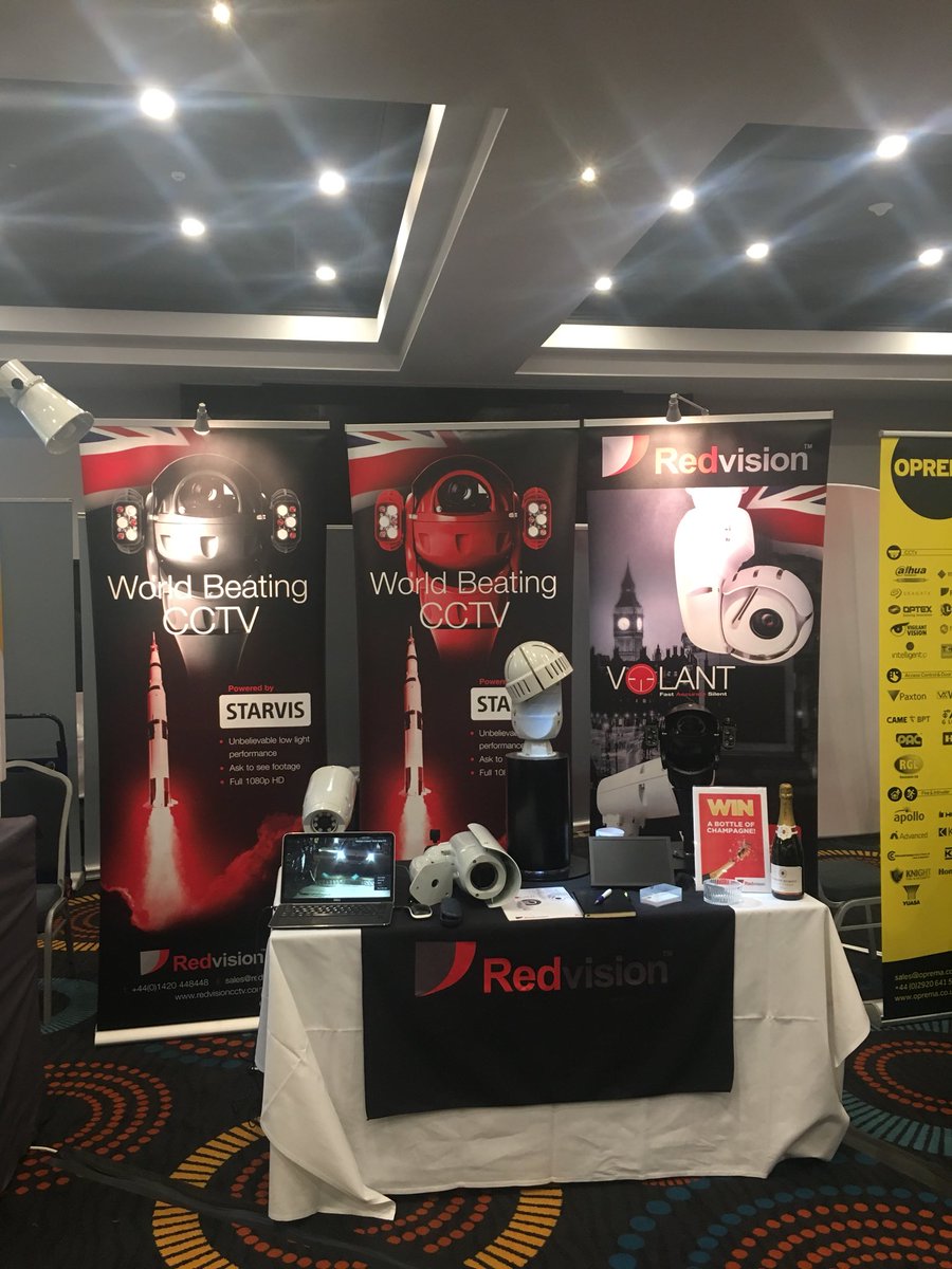 RedvisionCCTV's tweet photo. Great #security2017 @Profsecman expo today very well attended @RedvisionCCTV showcasing new products https://t.co/Eagu54ZFIu