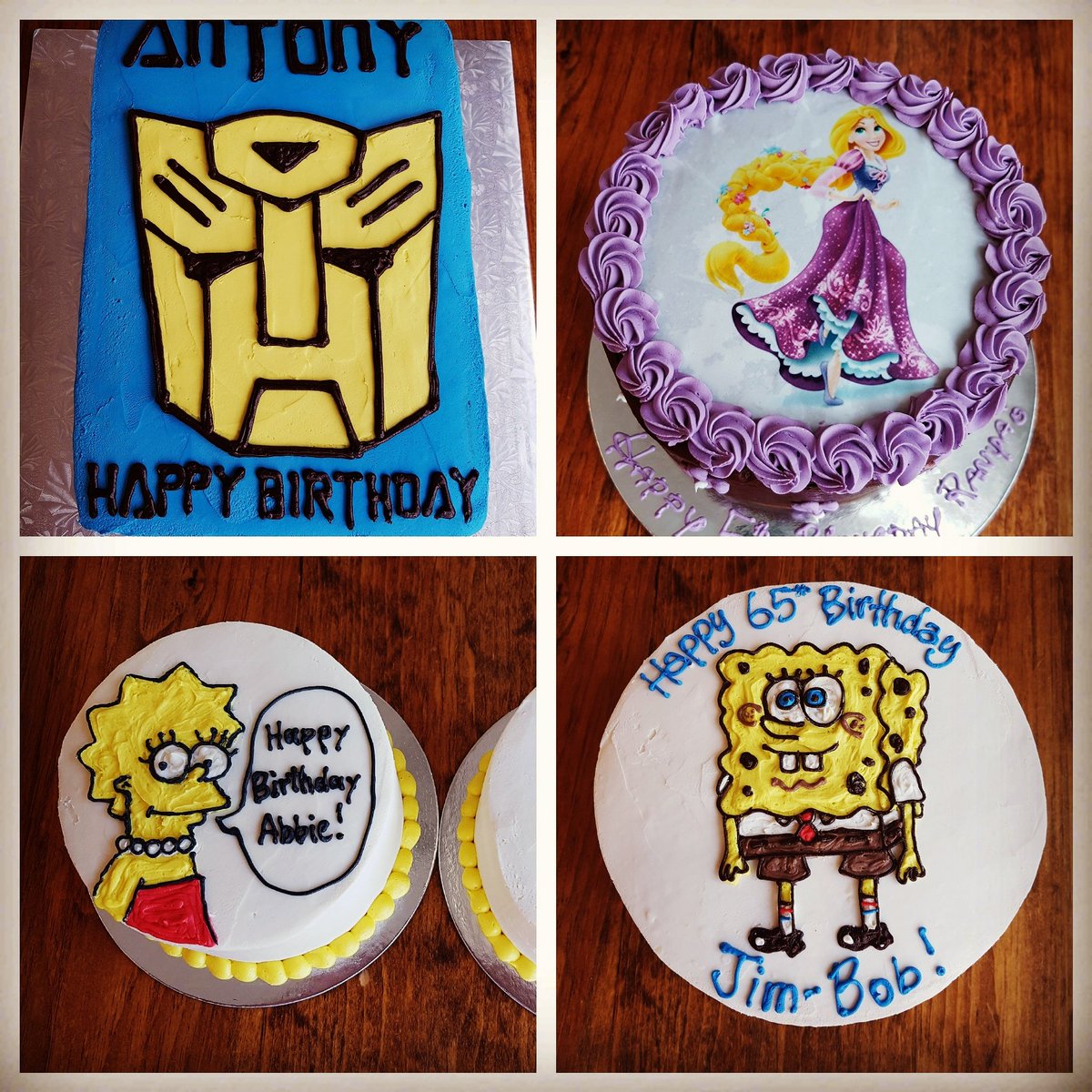 Which character would you choose?? #customcakes #oakvillebakery