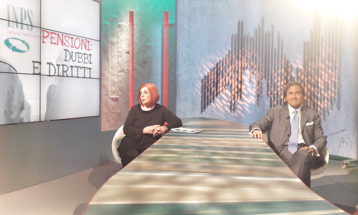 vediamocitv2000's tweet photo. Le novità sulle pensioni
OnAir con @CislNazionale e @Valdofortuna 

#attentiallupo https://t.co/07PLA9bQ7w