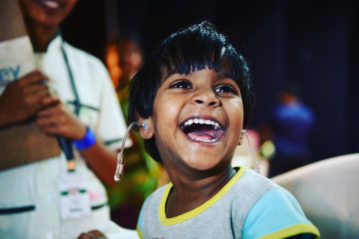 Laughter is understood in every language. Having the chance to hear it is priceless. #india #starkeycares #laughter
