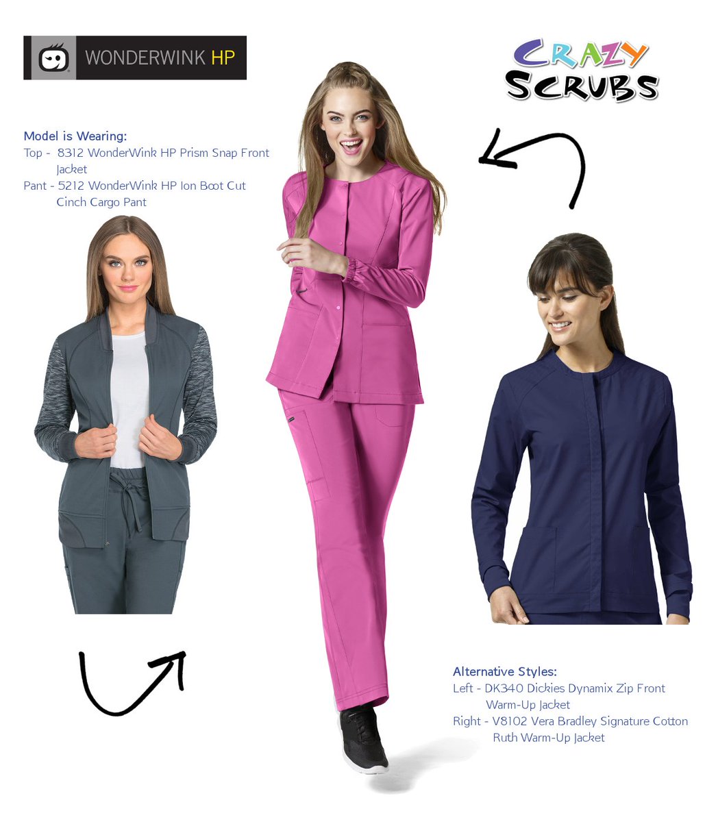 crazyscrubs's tweet photo. Today's Outfit of the Day features WonderWink HP Scrubs! #OOTD #FashionForward #HighPerformance #ExpectCompliments https://t.co/srha47Kr4K