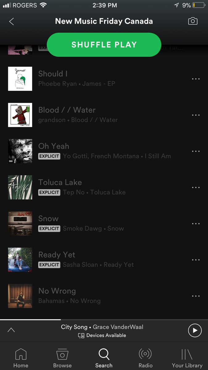 S/o <a href="/Spotify/">Spotify</a> for puttin #SNOW on Dere New Music Friday Playlist  🤘🏾⛄️❄️