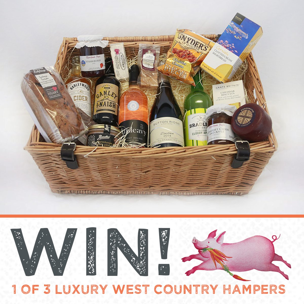 BrockleyStores's tweet photo. Follow &amp; RT to win one of our Luxury West Country Hampers! Celebrating the launch of our new #branding &amp; #website! #Competition info on FB https://t.co/LuHoype9xc
