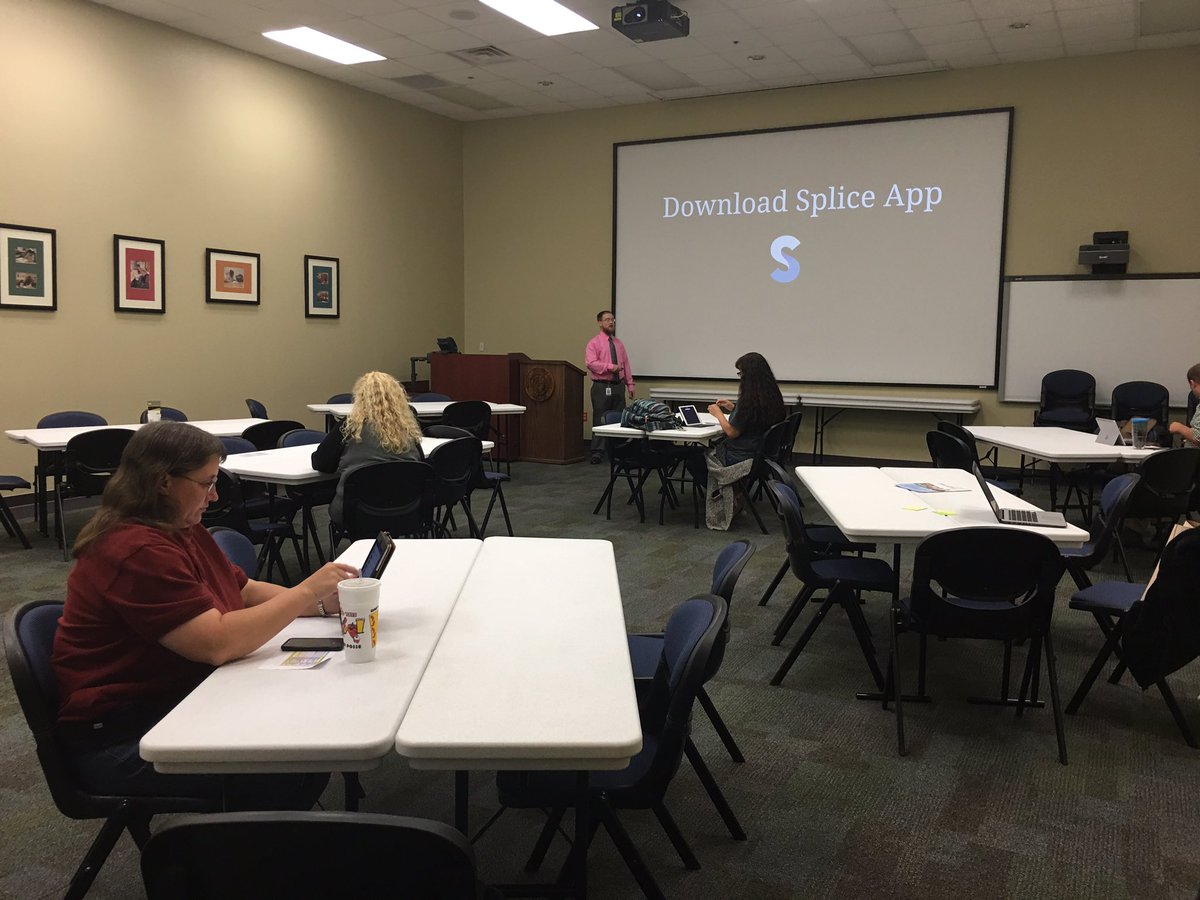 _MichelleCooper's tweet photo. Splice Up Your Life with @ESC7_TexasR #FITT2017 @TCEA #tcea https://t.co/OWCRtZLSSf