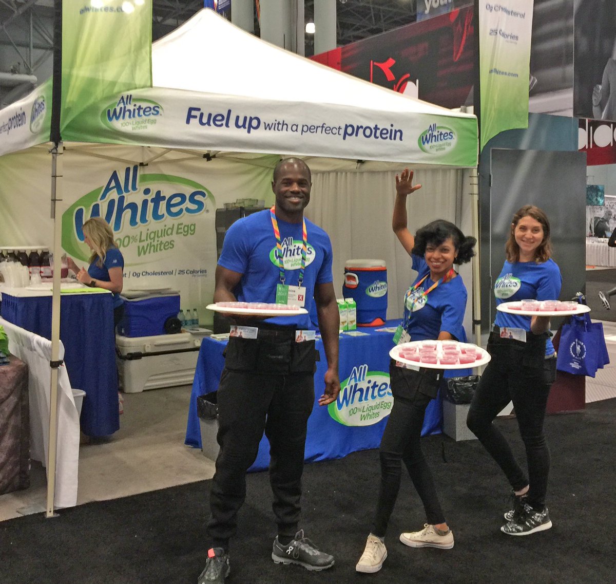 Stop by booth #735 at the <a href="/nycmarathon/">TCS New York City Marathon</a> Expo to get your protein and cranberry sample before the big run. AllWhites is your every day energy!