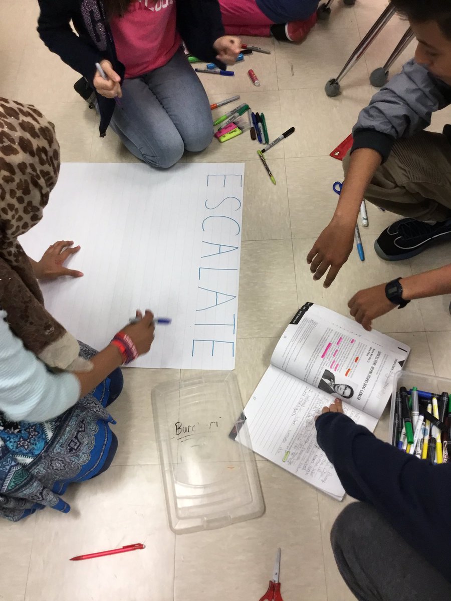 MrsSaid17's tweet image. Cooperative learning using Super ELL journals at FJHS in EL Study Skills. @WaleedAtawneh #cridgepide #crpowerfuleducator